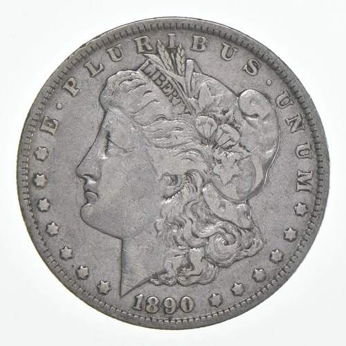 VF 1890-O Morgan Silver Dollar (1 coin) *2236