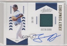 2020 Panini Absolute Jersey Signatures 38/99 Justin Dunn #AJS-JD Auto s3g