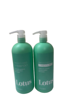 Lotus Bath & Body Smoothing Conditioner 28oz W Pump Fortified W Essential Oils