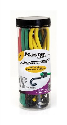 Master Lock Master Lock Twin Wire Bungee Pack x6 Stück 3040