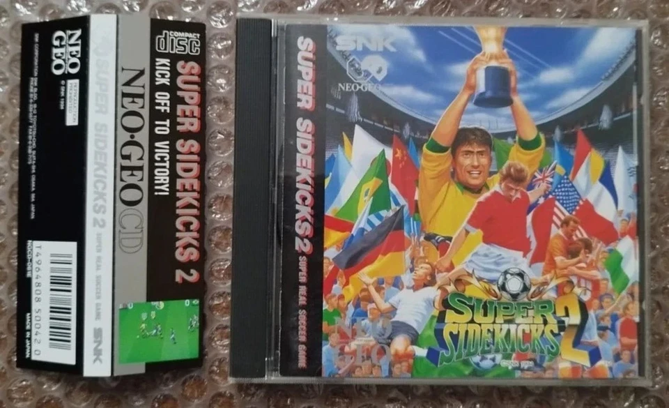SNK Neo Geo CD - Super Sidekicks 2 NTSC-U* - Immagine 4 di 4