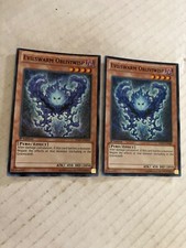 2 evilswarm obliviwisp 1st edition rare foil yu-gi-oh gaming cards cscan