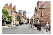ptc5240 - Barton's Store & Garage at Bootham, York , in the 1920s - print 6x4