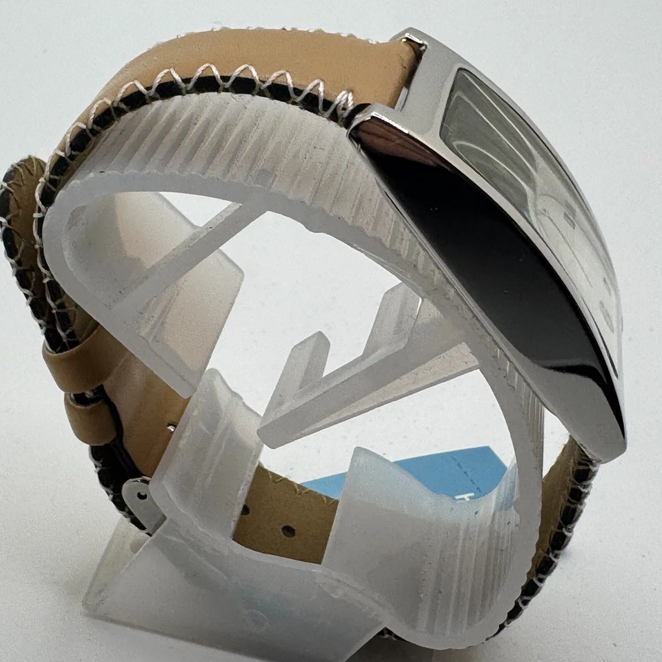 Reloj de Cuarzo Nine West Unisex Plateado Rectángulo Japón Movt Analógico Batería Nueva Foto 4 de 4