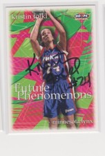 KRISTIN FOLKL MINNESOTA LYNX STANFORD WNBA AUTOGRAPHED BASKETBALL CARD