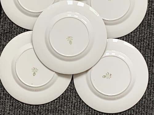 8 x Wedgwood Ulander Powder Ruby Patt W1813 Luncheon Salad Dessert Plates 8" - Picture 8 of 20