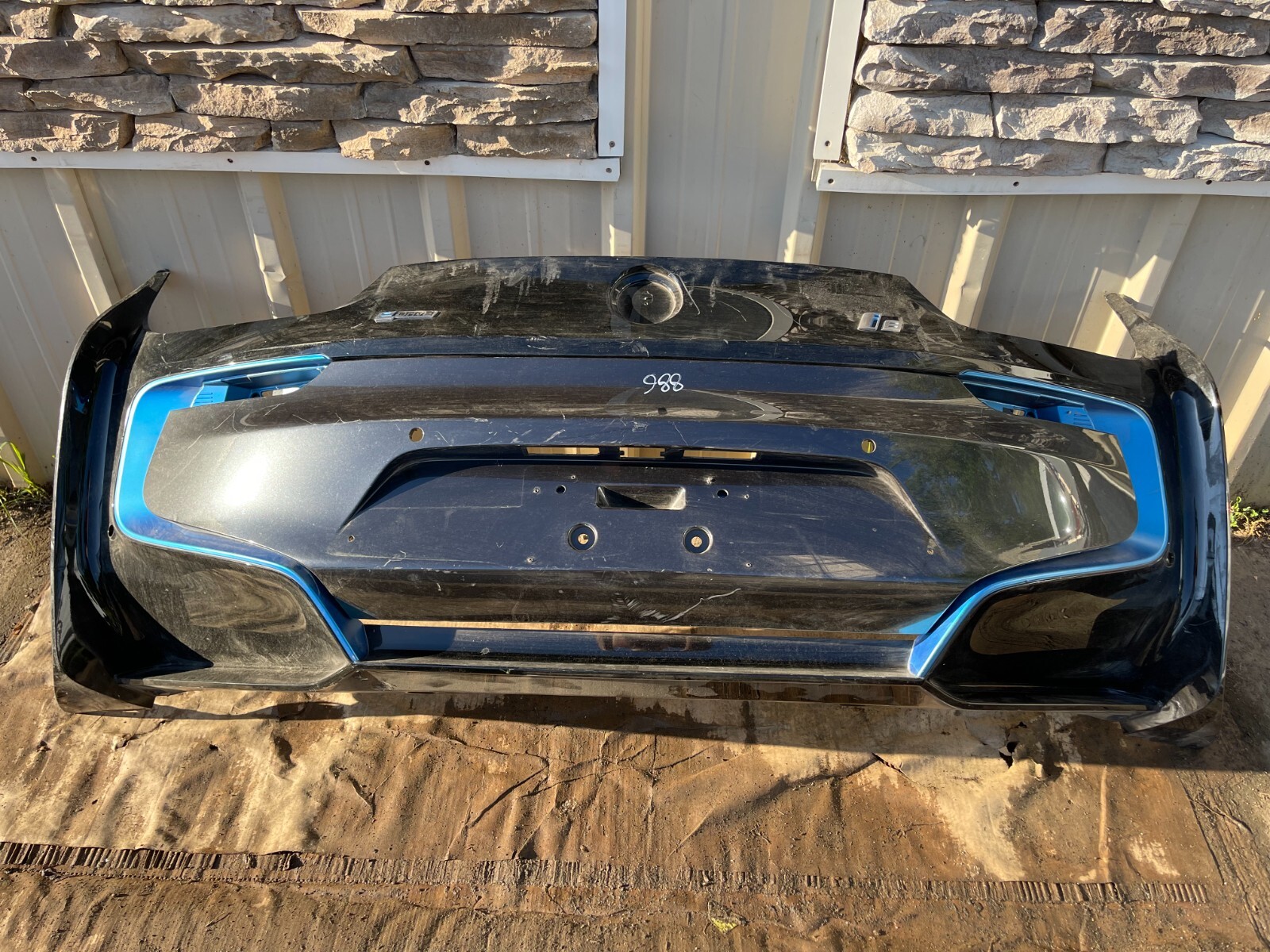 2014 2015 2016 2017 2018 2019 BMW I8 Rear Bumper OEM