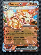 Arcanine ex 032/198 - Scarlet & Violet Base Set Ultra Rare - Pokémon TCG (NM)