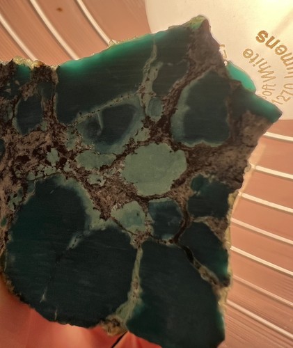Gem Silica Chrysocolla Rough Stunning Colors 61 Grams 305 Carats Gem Grade - Picture 2 of 9