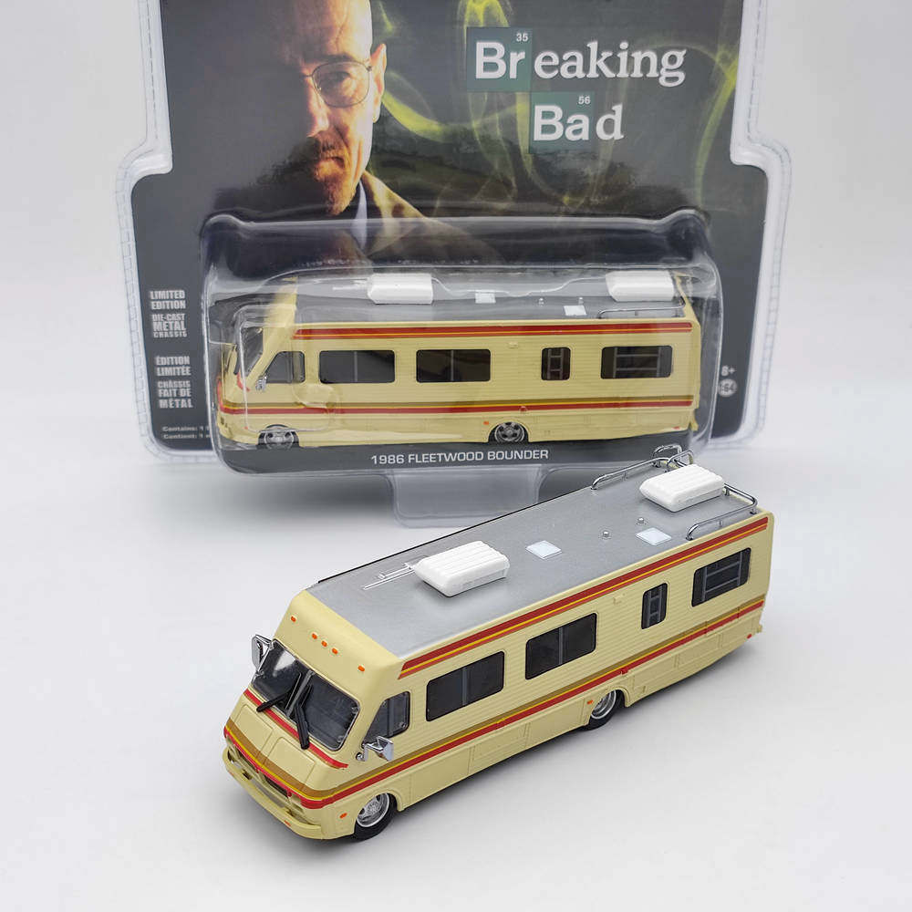 ラスト■1/64BreakingBad1986FLEETWOOD BOUNDER Greenlight 1/64 1986 Fleetwood Bounder Breaking Bad Rare Diecast