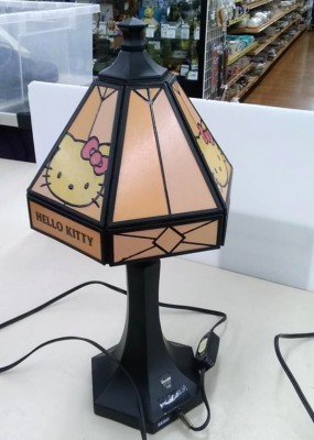Sanrio Hello Kitty Table Light Electric Stand in 2001 Vintage Used