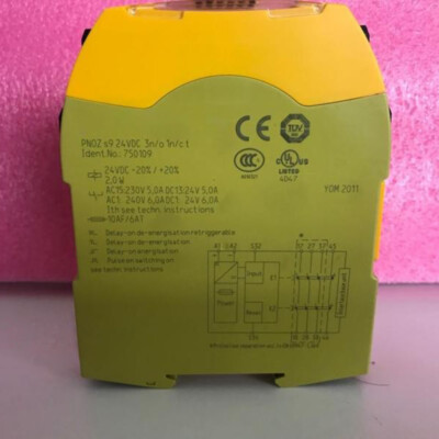 For pilz 750109 PNOZ s9 24VDC Safety Relay