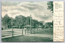 Savin Rock Amusement Park The Grove New Haven CT C1905 UDB Postcard M6