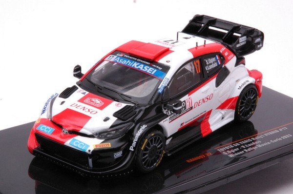 Toyota Yaris WRC #17 Rallye Sweden 2023 Ogier/Landais 1:43 Modell Ixo Model-image