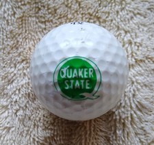 Quaker State Logo Golf Ball Top Flite XL 2 Spalding