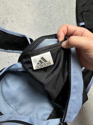 ［vintage］adidas nap sack 90s 00s y2k Adidas Rare Vintage Sandbag Sling Bag 90s 00s Hype Skate y2k