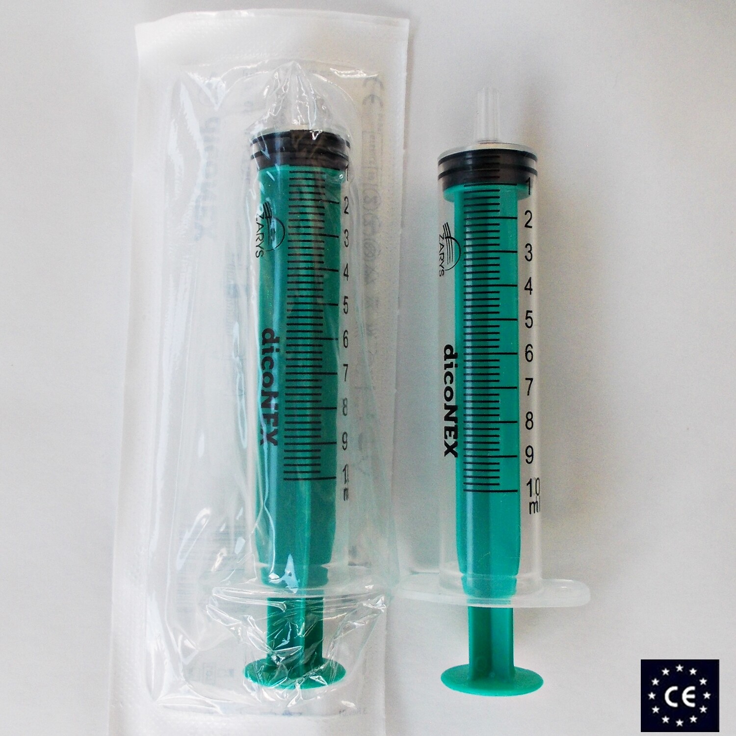 Plastic Syringes 2ml 5ml 10ml Concentric Luer Slip Tip Measuring ...