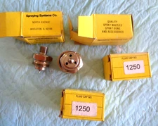 NEW IN BOX SPRAYING SYSTEMS CO. 1250 now # 1250DF-SS FLUID CAP or Spray Nozzle.
