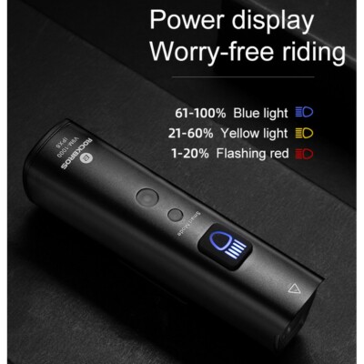 ROCKBROS 1000 Lumen Luce Per Bici 4500mAh Modalà Lampada Per Bici Faro Per Bicicletta Torcia A LED Accessori Per Bici - Foto 9