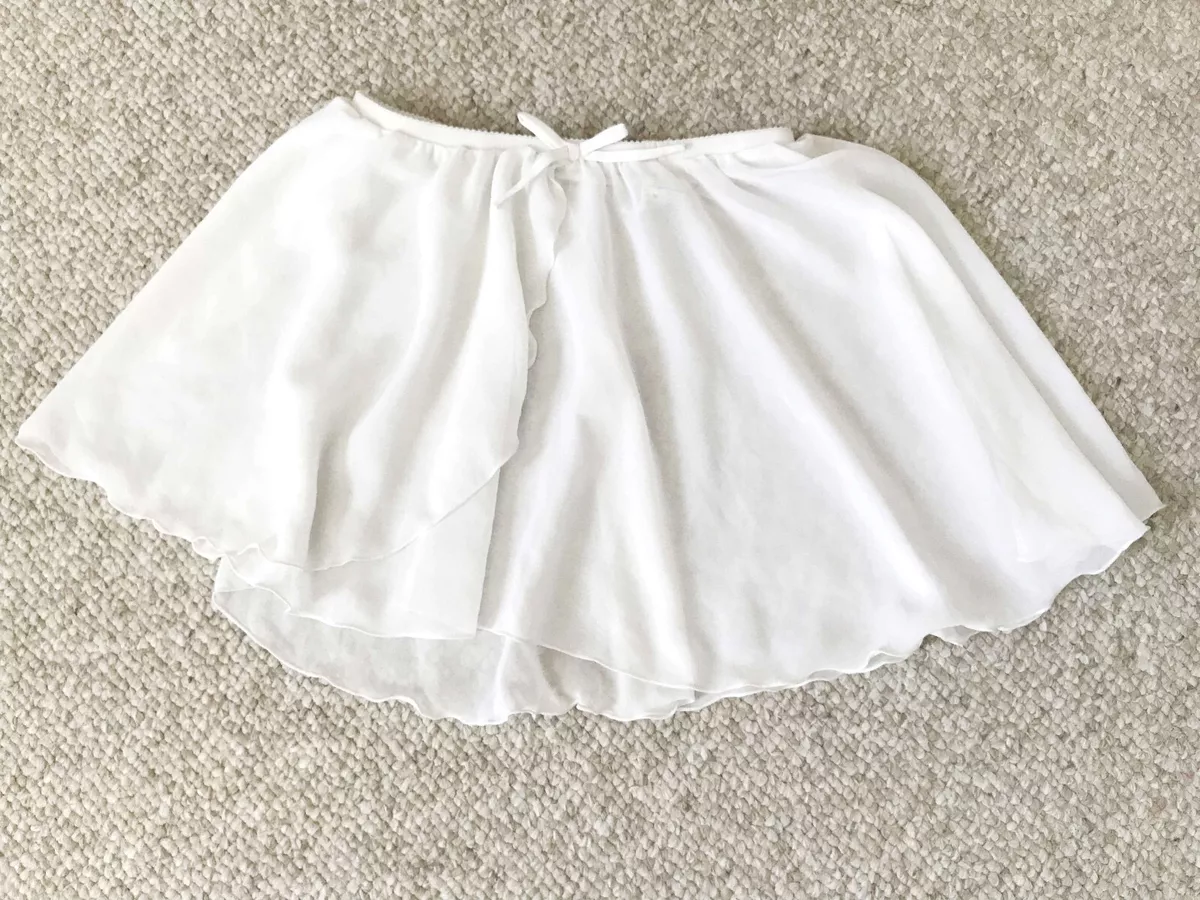 Ebay white top wrap skirt