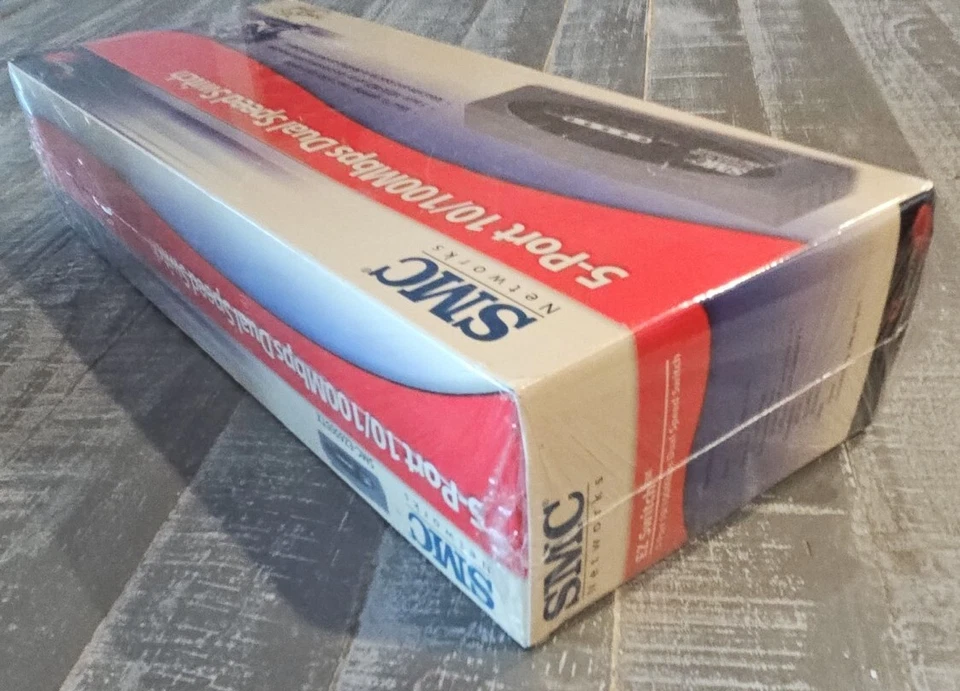 SMC Networks 5-Port 10/100Mbps Dual Speed Switch (SMC-EZ6505TX) MDIX-MDI, NEW - Image 4 of 4