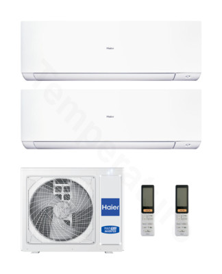 Haier Expert 2-Raum Multisplit Inverter Klimaanlage 2x 5 kW A++/A+ WiFi R32