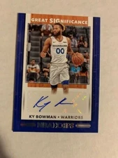 2019-20 PANINI HOOPS KY BOWMAN GREAT SIGNIFICANCE AUTOGRAPH ~ #GS-KBW