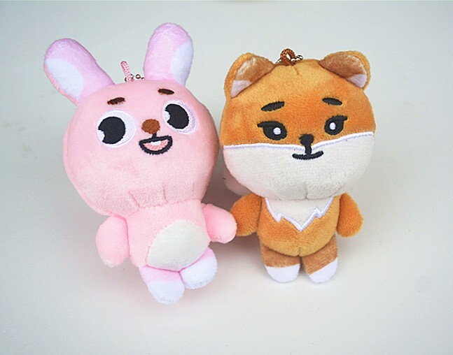 DAY6 DENIMALZ PLUSH DOLL KE ヨンケイ デニマルズ DAY6 X DENIMALZ POP-UP Plush Doll Pendants BANG KE DON PIL CARTOON