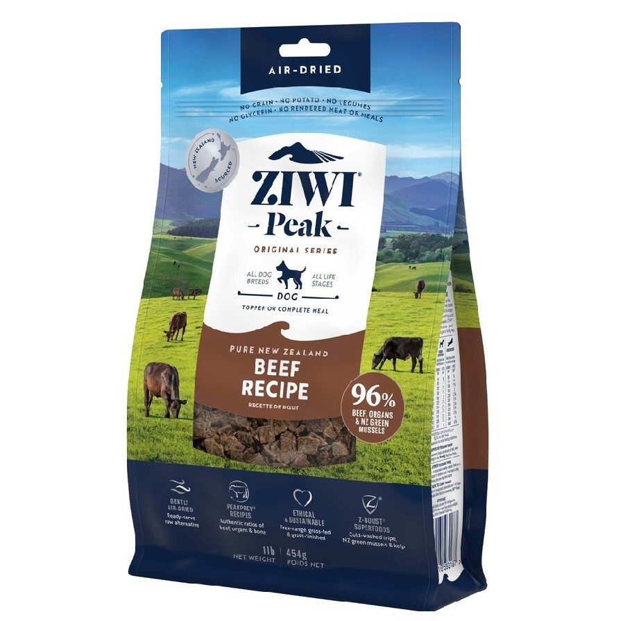 NEW Ziwi Peak Air Dried Beef Recipe Dry Dog Food 4KG Free Delivery eBay