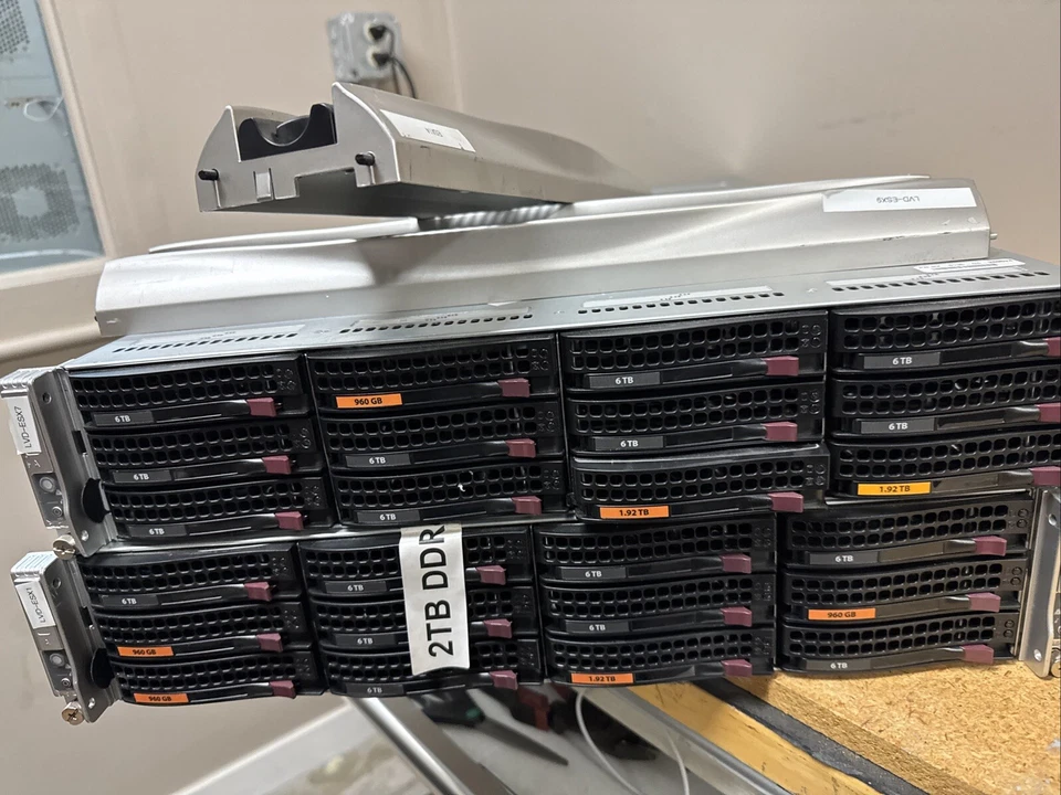 Lot 2 NUTANIX NO HDD NXS2U4NS24G600 2U Server 4x Xeon E5-2695v4 2.10GHz 32gb RAM - Image 3 of 4