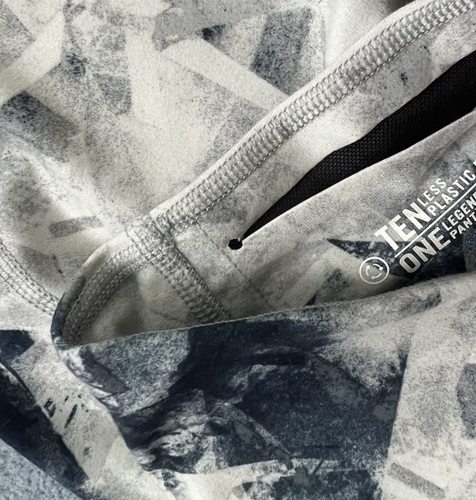 Original Nike Capri Leggings "Marmor-Muster" S 38-40 blau grau weiß Superstretch - Bild 7 von 7