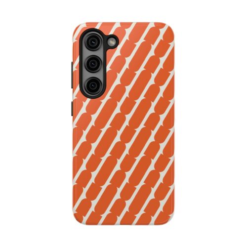 Geometric Tough Phone Case, Trendy Patterned Protective Cover, Stylish Gift Idea - Picture 97 of 108