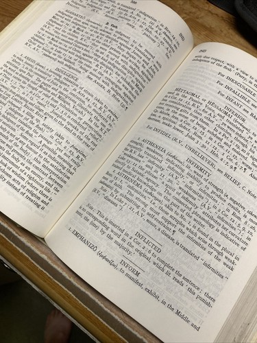 Vines Exposition Dictionary of New Testament Bible Words Old-Time Gospel Hour - Imagen 4 de 9