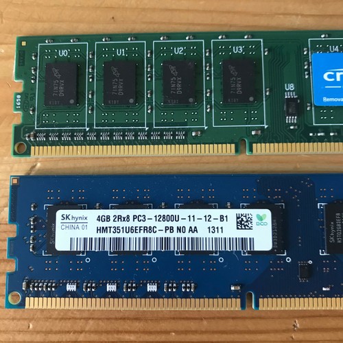 Crucial Hynix 8GB (2x4GB) DDR3L 1600MHz PC3L-12800 Desktop Memory CT51264BD160BJ - Picture 4 of 6