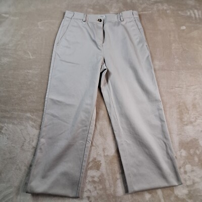 L.L. Bean Pants Women's 10P Petite Beige Classic Fit Business Formal