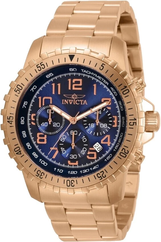 Invicta Specialty Stainless Steel Case Chronograph Wristwatches