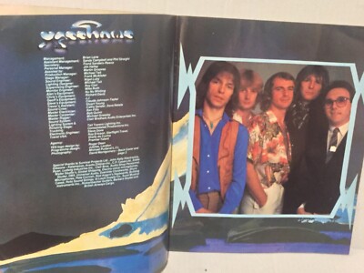 Yes Yesshows Original Tour Program Tourbook 1980 | eBay