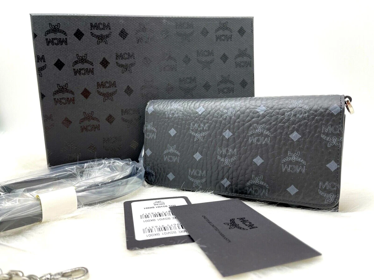 MCM Visetos Original Key Wallet