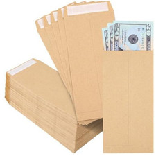 Share - Money Envelopes for Cash 100 Pack 6.5 X 3.5 Cash Envelopes 100 Envelopes