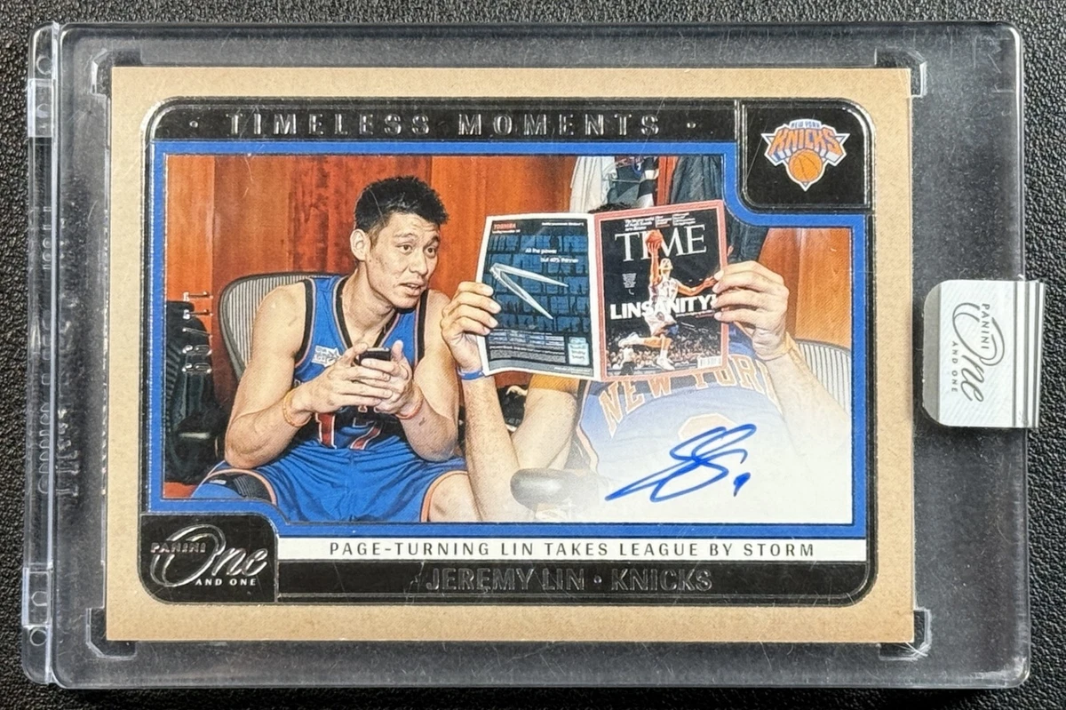Jeremy Lin New York Knicks Basketball Autographed Sports Trading