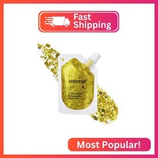 Holographic Face Glitter Gel Body Shimmer Makeup for for Hair, Face, Clavicle, A