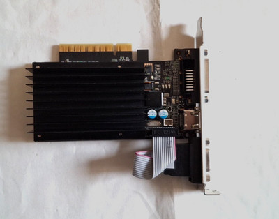 MSI NVIDIA GeForce GT 710 2GB DDR3 Grafikkarte   HDMI / DVI / VGA 