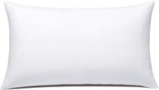 Throw Pillow Inserts Rectangle Lumbar Pillow Stuffer 12 X 20 Inches Set of 1