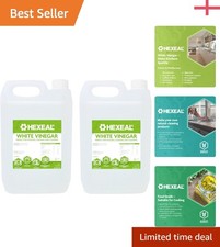 Trusted British 10L White Vinegar - Eco-Friendly Cooking & Cleaning Essential 1.30 per litre