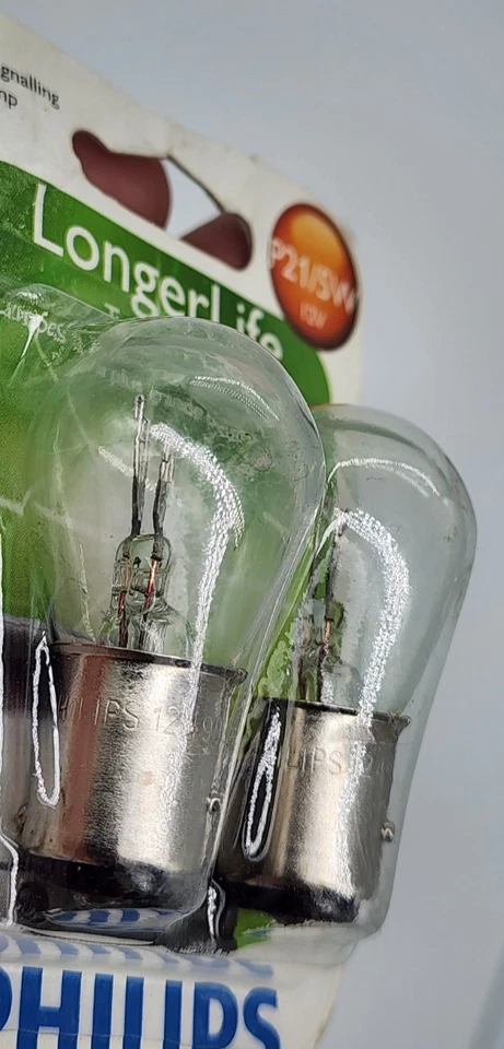 NUEVA Lámpara de Señalización Philips BC9739 P21/5W 12499LLB2 12V 5W Foto 3 de 3
