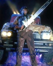 RA Mihailoff Autographed The Texas Chainsaw Massacre III 8 x 10 Photo