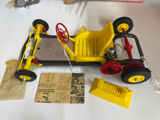 Vintage Wen Mac Jr Go Kart Amf Rare Tether Car gas powered go cart Cox