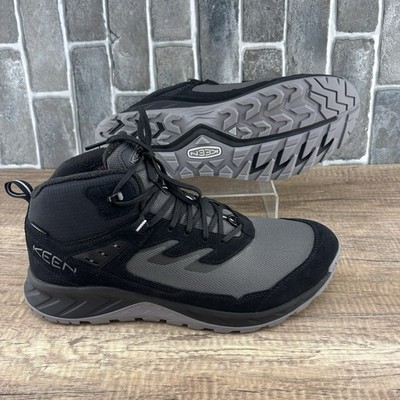 Keen Hightrail Mid Polar Hiking Waterproof Boots Sz Mens 13 1031175 Black Grey