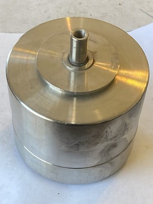 Spring Check Valve Thread Stainless DF 1/4  ID 7  Total Diameter 5-1/3  Barrel