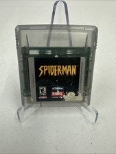Spider-Man (Nintendo Game Boy Color, 2000)- Tested Label & Cartridge Damage